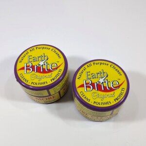 Earth Brite Original Clay Bar All Purpose Cleaner Polisher X2 New Open Container